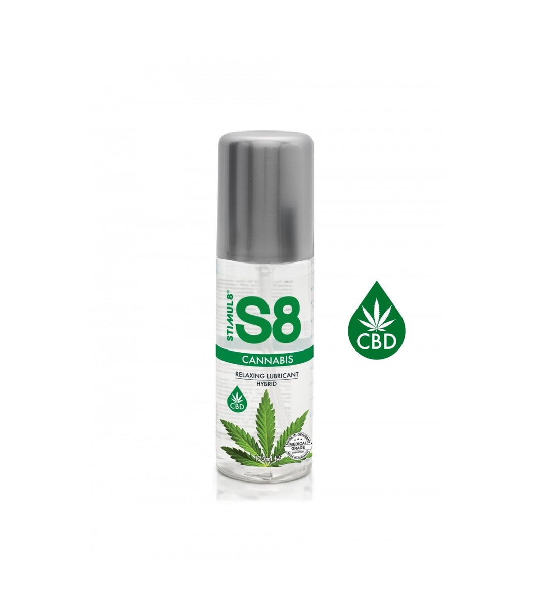 Lubrificante à base de água - Cannabis - 125ml - S8