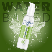 Carregar imagem no visualizador da galeria, Lubrificante à base de água - Cannabis - 150ml - Waterfeel
