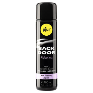 Lubrificante à base de silicone - uso Anal - com Efeito Relaxante - 100ml - Back door - PJUR