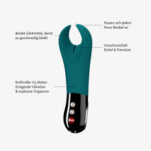 Carregar imagem no visualizador da galeria, Masturbador masculino e Vibrador para casal - Manta - Azul - Fun Factory
