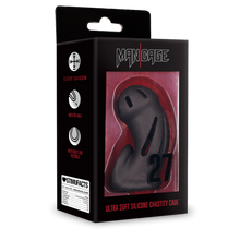 Carregar imagem no visualizador da galeria, Jaula de castidade para pénis - Modelo 27 - Ultra soft silicone chastity cage - Mancage
