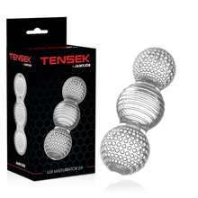Carregar imagem no visualizador da galeria, Masturbador masculino com formato de esferas  - Lux masturbator #2 - Tensek
