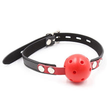Carregar imagem no visualizador da galeria, Mordaça com bola respirável e cadeado - 4,4cm - Lo king ball gags - Latetobed

