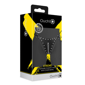 Cueca de castidade com corrente - Ouch!