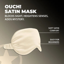 Carregar imagem no visualizador da galeria, Venda dourada em cetim - Satin blindfold - Ouch!
