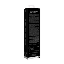 Carregar imagem no visualizador da galeria, Kit BDSM com 5 peças - Preto - Introductory bondage kit #4 - Ouch!
