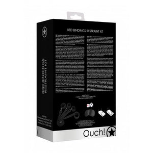 Algemas de restrição para colchão - Kit bondage bed bindings restraint - Ouch!