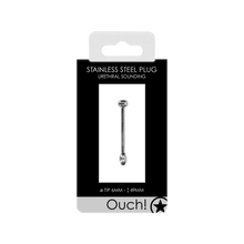 Carregar imagem no visualizador da galeria, Plug dilatador de uretra - Aço inoxidável - Urethral sounding - Ouch!
