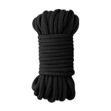 Carregar imagem no visualizador da galeria, Corda Bondage preta - 10 metros - Japanese rope - Ouch!
