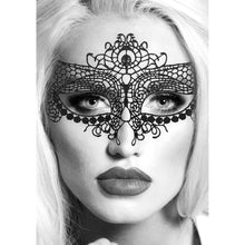 Carregar imagem no visualizador da galeria, Máscara veneziana em renda - Lace eye mask - Queen - Ouch
