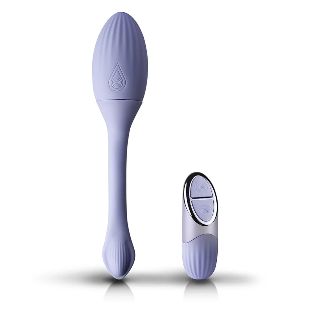 Ovo vaginal vibratório para exercícios pélvicos com comando - Lilás - Niya
