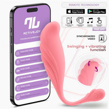 Carregar imagem no visualizador da galeria, Ovo vaginal vibratório com movimento de onda e APP - Waving remote egg - IntoYou
