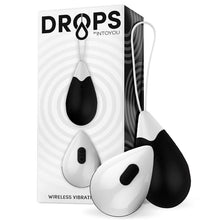 Carregar imagem no visualizador da galeria, Ovo vibratório vaginal com comando - Preto - Drops - IntoYou
