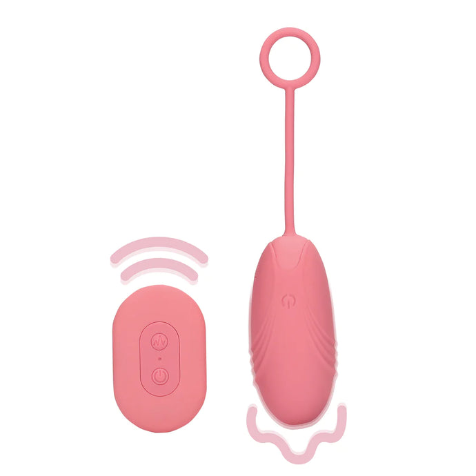 Ovo vibratório vaginal com comando - Rosa - Loveline 