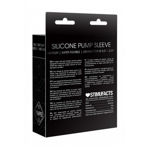 Manga para bombas de vácuo - M - Silicone Pump Sleeve - Pumped