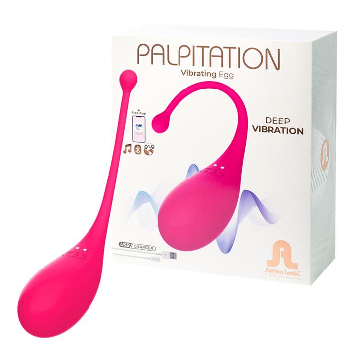 Ovo Vaginal Vibratório Controlado por APP a Qualquer Distância - Palpitation - Adrien Lastic