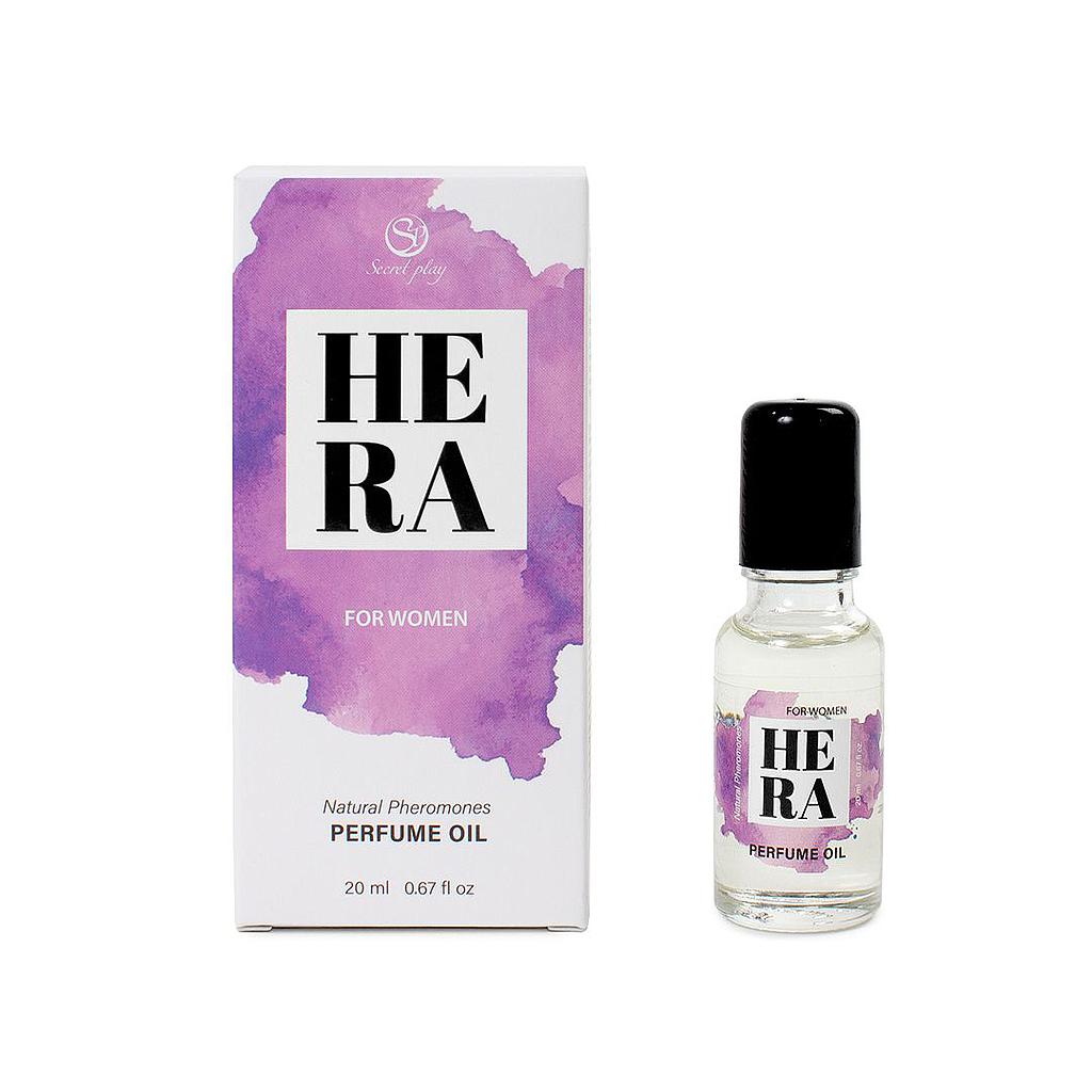 Perfume em óleo feminino com feromonas - Hera - 20ml - Secret Play