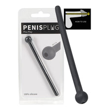 Carregar imagem no visualizador da galeria, Plug uretral oco em silicone - 10.7 cm - Piss Play
