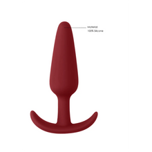 Carregar imagem no visualizador da galeria, Plug anal vermelho - Slim butt plug - Shots
