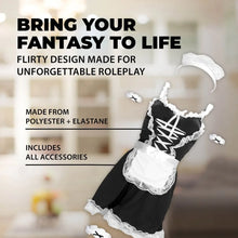 Carregar imagem no visualizador da galeria, Fantasia de Empregada - French maid costum - Shots
