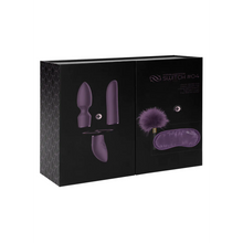 Carregar imagem no visualizador da galeria, Vibrador 3 em 1 intercambiável - Roxo - Switch #04 - Shots
