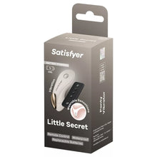 Carregar imagem no visualizador da galeria, Vibrador para cueca - estimulador de clitóris com comando - Little secret - Branco -  Satisfyer
