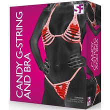 Carregar imagem no visualizador da galeria, Sutiã e tanga comestíveis - Candy G-string and bra
