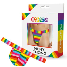 Carregar imagem no visualizador da galeria, Tanga masculina - Arco-íris - Rainbow
