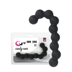 Tira de Bolas pretas - Candy Cane
