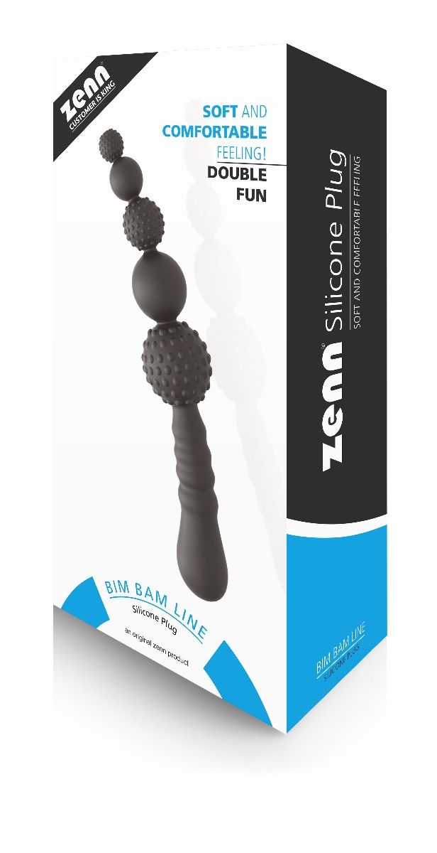 Tira de bolas anais - Double Fun - Zenn