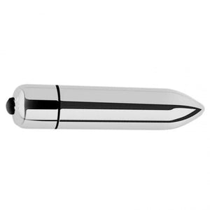 Bala vibratória - Prateada - Bullet Vibrating Massager