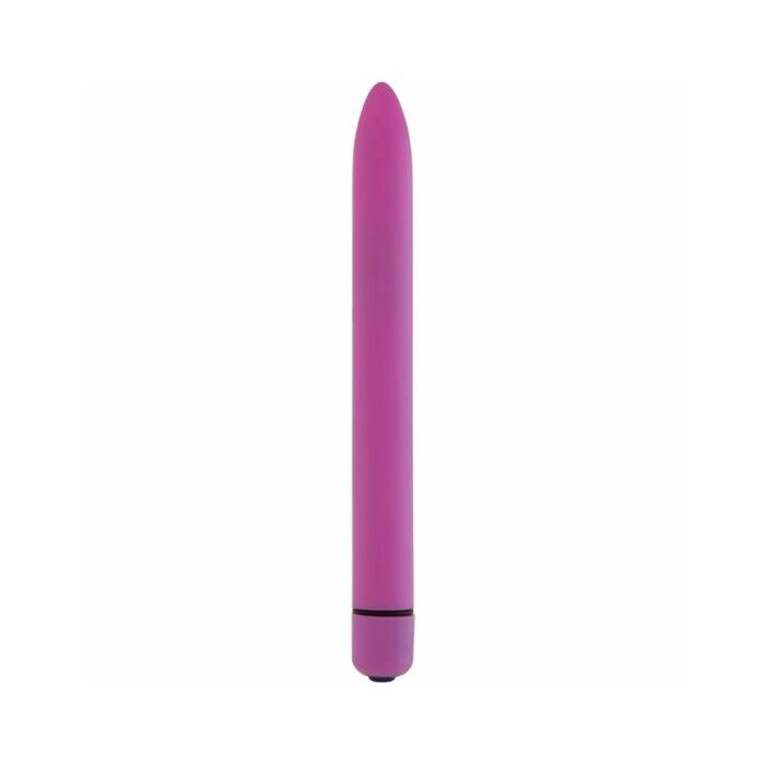 Vibrador clássico -  16,5 cm - Rosa - Slim vibrator