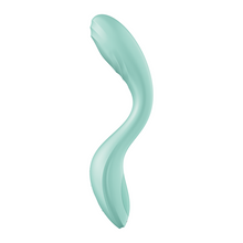 Carregar imagem no visualizador da galeria, Vibrador com estimulação ponto G - Verde menta - Rrrolling Pleasure - Satisfyer
