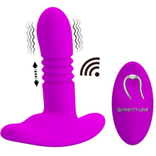 Carregar imagem no visualizador da galeria, Vibrador com movimento de sobe e desce - Heather - Rosa - Pretty Love
