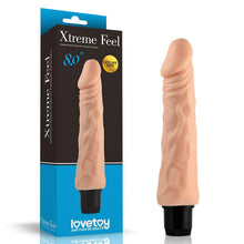 Carregar imagem no visualizador da galeria, Vibrador realístico - 20cm - Bege - Xtreme Feel - LoveToy
