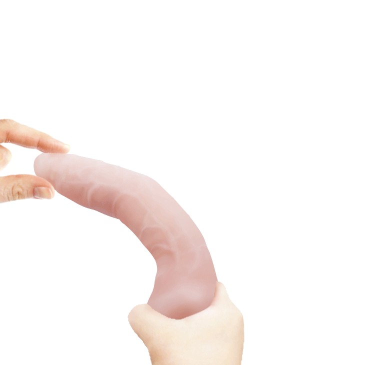 Vibrador realístico flexível - 19cm - Flexy vibe sensual pine