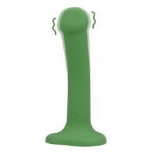 Carregar imagem no visualizador da galeria, Vibrador recarregável -  16.9 cm - Recarregável - Non-Phallic Vibrating dildo Small - Verde - Loveline

