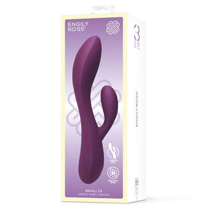 Vibrador vaginal com estimulador de Clitóris - Bacall 3.0 - Engily Ross