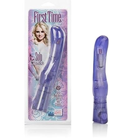 Vibrador vaginal - Roxo - First time solo exciter