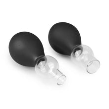 Carregar imagem no visualizador da galeria, Sugadores de mamilos - Nipple pump set - Preto - Easy Toys
