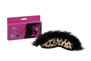 Venda aveludada com Plumas - Leopardo - Secret Play  