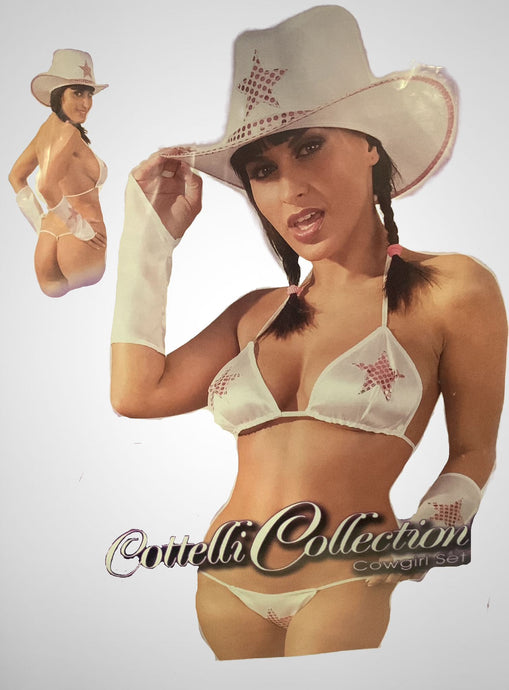 Fantasia de Cowgirl - Cowgirl Set - Cottelli Collection 