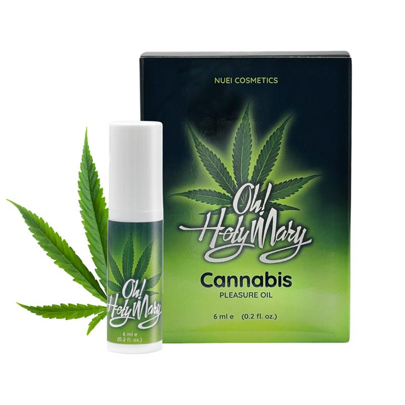 Óleo estimulante com efeito vibratório - Oh! Holy Mary - 6 ml - Cannabis