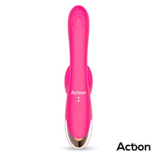Carregar imagem no visualizador da galeria, Vibrador vaginal com estimulador de clitóris, movimento de dedo e dupla pulsação - Antony - Action
