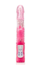 Carregar imagem no visualizador da galeria, Vibrador vaginal com estimulador de clitóris - Rosa - Rabbit Vibrator - Zenn
