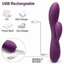 Carregar imagem no visualizador da galeria, Vibrador recarregável - Vaginal e Ponto G com Estimulador de Clitóris - Bacall 3.0 - Engily Ross
