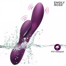 Carregar imagem no visualizador da galeria, Vibrador vaginal com estimulador de Clitóris - Bacall 3.0 - Engily Ross
