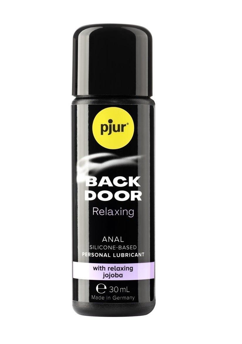 Lubrificante à base de silicone - uso Anal -  com Efeito Relaxante - 30ml - Back door - PJUR