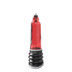 Bomba manual para aumentar o pénis - Hydromax 7 - Vermelho - Bathmate