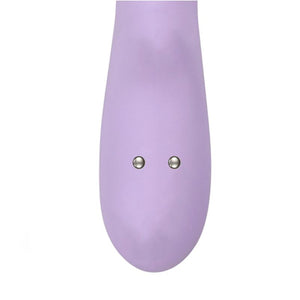 Vibrador recarregável Vaginal com movimento de rotação - Bright Purple - IntoYou